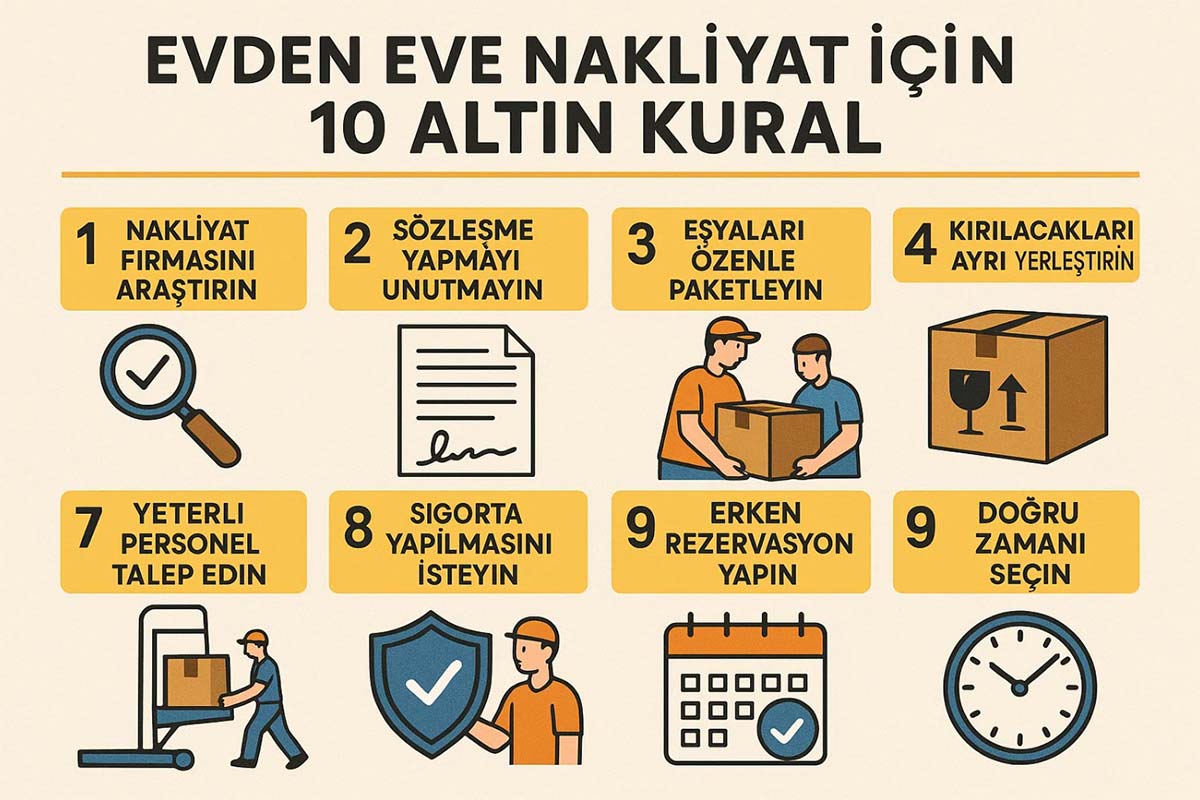Evden Eve Nakliyat İpuçları