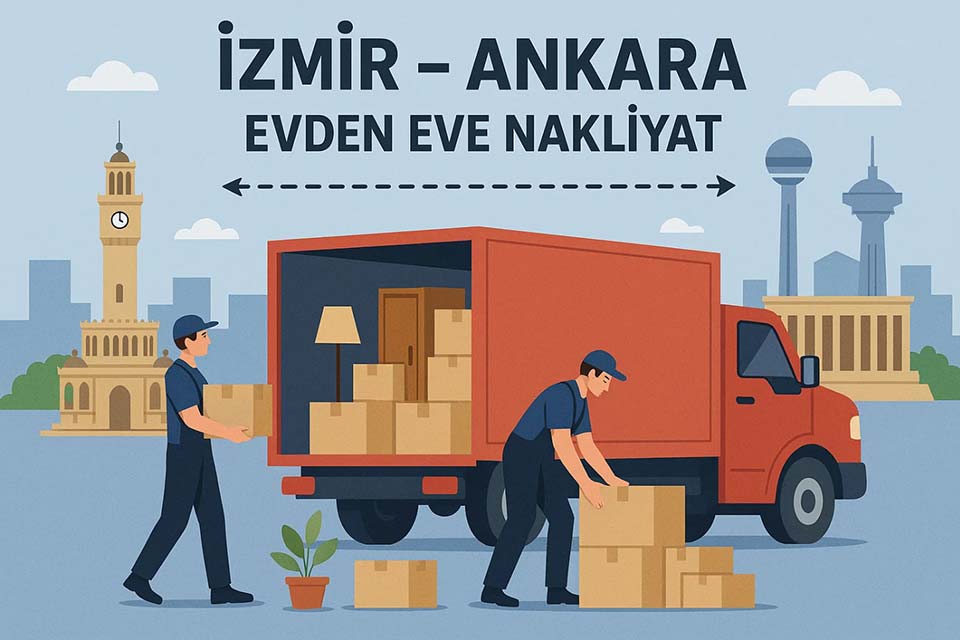 İzmir Ankara Evden Eve Nakliyat Hizmeti