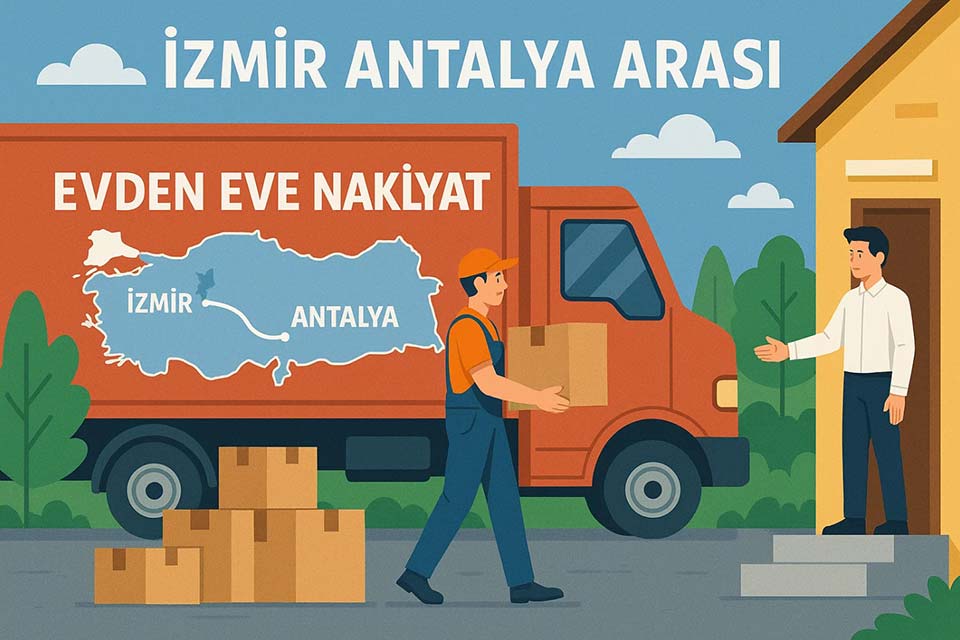 İzmir Antalya Evden Eve Nakliyat Hizmeti