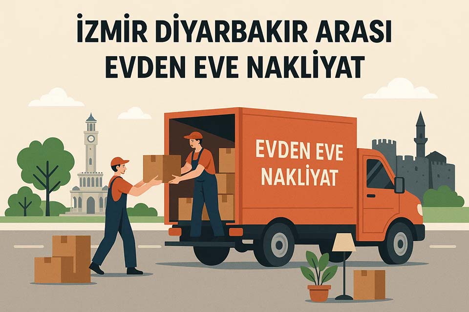 İzmir Diyarbakır Evden Eve Nakliyat Hizmeti