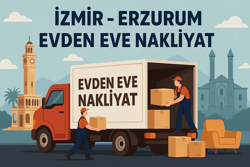 İzmir Erzurum Evden Eve Nakliyat Hizmeti